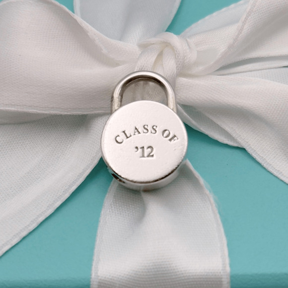 Tiffany & Co. Jewelry - Tiffany & Co. Sterling Silver Class Of 2012 Lock Charm Or Pendant W/ Pouch